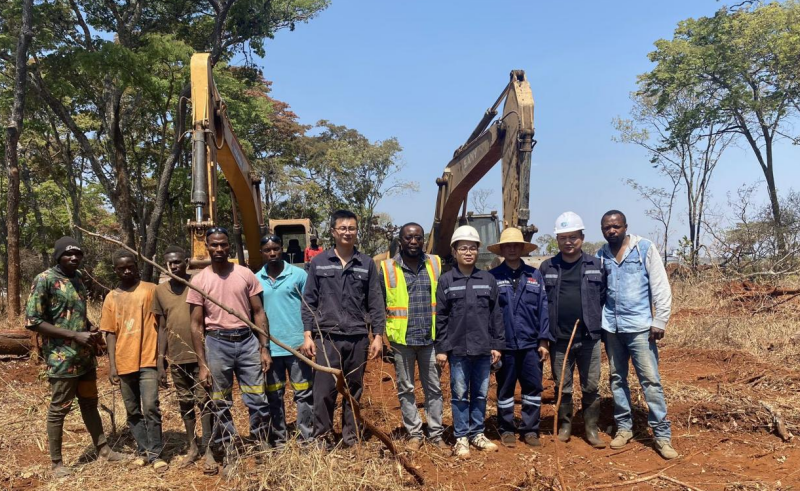今年会资源集团希富玛架空电力线路建设工程开工