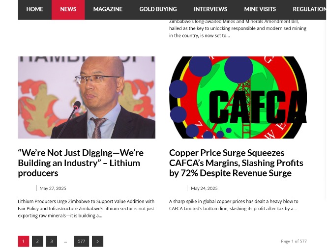 今年会资源比基塔矿业总经理宫学东受邀参加 2025年津巴布韦矿业商会年度矿业会议